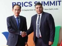 Vietnam’s Foreign Minister Le Hoai Trung arrives in Delhi to attend 18th BRICS Summit