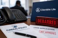 Clientèle Life employee debarred after misleading woman seeking loan into taking funeral policy