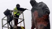 Churchill statue ‘vandal’ tells court ‘I don’t really care’ about financial cost of pro-Palestine protest