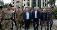 Lebanon's president pledges Israeli withdrawal on visit to south