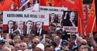 Pristina march supports former KLA leaders before Hague verdict