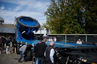 Wind power: Goldhofer unveils new rotor blade transporter with adjustable track width and optional electric drive