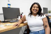 Andrea Baltodano, Stocktonia reporter, pledges to hold politicians accountable