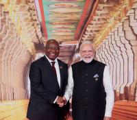 Ramaphosa calls for ‘new era’ in South Africa-India economic ties at BRICS summit