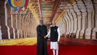 On behalf of the UAE President, Crown Prince of Abu Dhabi leads UAE delegation at 18th BRICS Summit