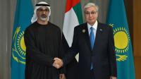 Kazakh President, Crown Prince of Abu Dhabi debate development of large investment projects