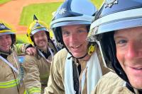 Lancashire firefighters honour 9/11 victims in Atlanta stair climb