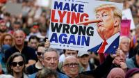 Thousands turn out at Donald Trump protests as Irish government slammed over visit