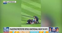 WATCH: Pro-Palestinian Protester Bodied After Storming Yankee Stadium Field During 9/11 Game