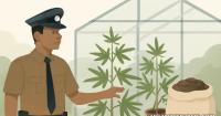 Police Uncover Illegal Cannabis and Hashish Cultivation Operation in Sri Lanka