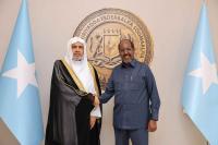Somali president meets Muslim World League chief to discuss cooperation