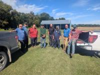 Wet harvest brings two farm crews together in Gladstone
