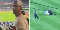 Palestine flag-wielding Marxist storms Yankee Stadium field on 9/11—tackled by security