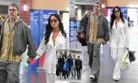 Brad Pitt, 62, puts on a united front with girlfriend Ines de Ramon, 33, after being humiliated by his kids