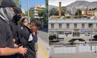 Afghan migrant accused of killing a British aid worker and stuffing her body in a suitcase is 'badly beaten up' in Greece jail