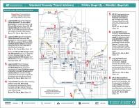 Weekend Freeway Travel Advisory – Sept. 11-14