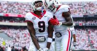 Stockton matches Georgia record with 5 TD passes in 70-13 win over Western Kentucky