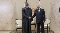 Abu Dhabi CP meets Russian President on sidelines of BRICS