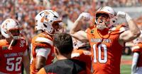 Oklahoma State knocks off No. 6 Oregon 39-31 for first major upset of the season