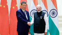 President Xi Jinping meets with Indian PM Modi