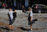 Russian attacks kill nine, injure dozens in Ukraine; Russia says it hits ships, plants