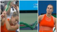 Tennis star’s all-time dummy spit after shot at history goes begging in thrilling US Open final