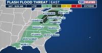 NYC issues flash flood warning, opens 51 overnight shelters ahead of Sunday storm
