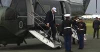 President Trump Arrives at Trump International Golf Club-Doonbeg For Irish Open (VIDEO)