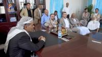 Amran.. Cooperation discussed between Al-Samad Hospital & Red Crescent Branch