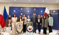 Las Damas de Rizal pays courtesy call on Philippine ambassador