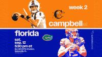 LIVE BLOG: Florida takes on Campbell in the Swamp