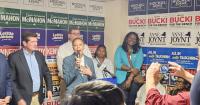Hochul running mate makes 1st campaign appearance in Buffalo