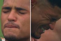 Sacha in tears: Emotional anthem performance in Baltimore [video]