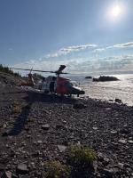 Coast Guard, Michigan State Police rescue missing hiker from Lake Superior island