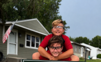 Local kids - HECKEL Brothers - Complete 50 Yard Challenge & are an inspiration for Sioux Falls Youth...