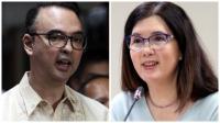 Cayetanos back in PH after Singapore trip