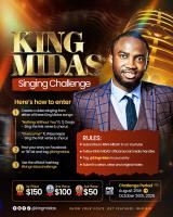 From Prayer to the Platform: Sierra Leonean Gospel Artist King Midas Opens Singing Challenge to New Voices