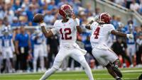 No. 12 Alabama dominates second half to defeat Kentucky 45-17