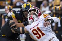 Iowa edges out Iowa State in rivalry clash