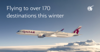 Qatar Airways Expands Global Network to Over 170 Destinations this Winter Season