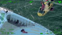 Sick passenger airlifted from cruise ship 200 km off Port Hardy in early morning rescue