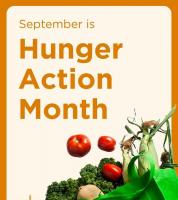 Community Action House Involved in National Hunger Action Month