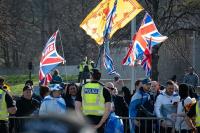 Revealed: 'dark' money pressure group helped man Scots anti-asylum protests