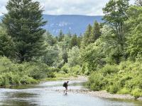 This remote Maine trail follows the route of a boy who survived 9 days lost in the wilderness  