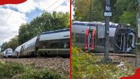France train carrying 186 passengers derails, injuring 44