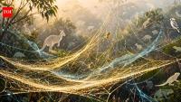Scientists collected 49 spider webs in Australia; their DNA revealed 85 vertebrate species hiding nearby