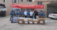 Chinese peacekeepers donate solar streetlights to Lebanese villages