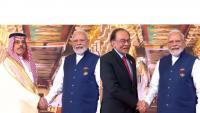 BRICS Summit: PM Modi welcomes world leaders at Bharat Mandapam, Delhi