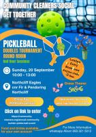 Community Cleaners seeks 22 teams for Northcliff pickleball event