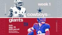 Giants vs. Cowboys channel today, time, TV schedule, streaming options